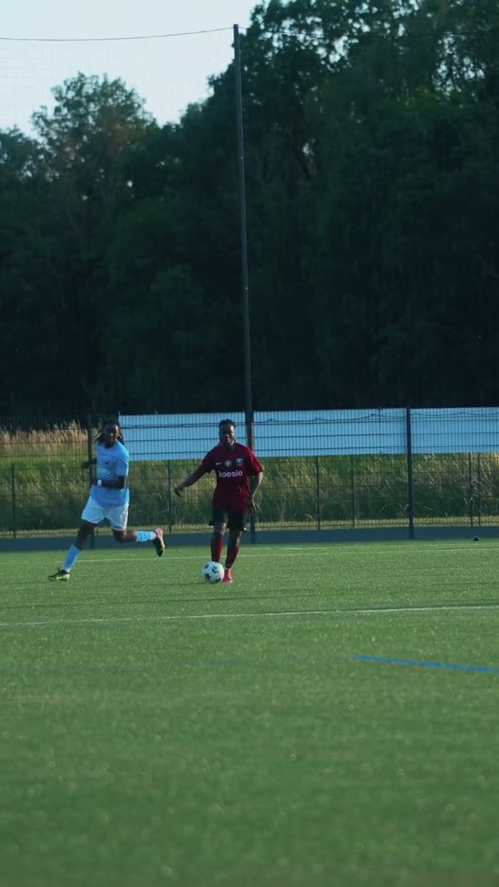 Finale de coupe — Extrait réel — action de match