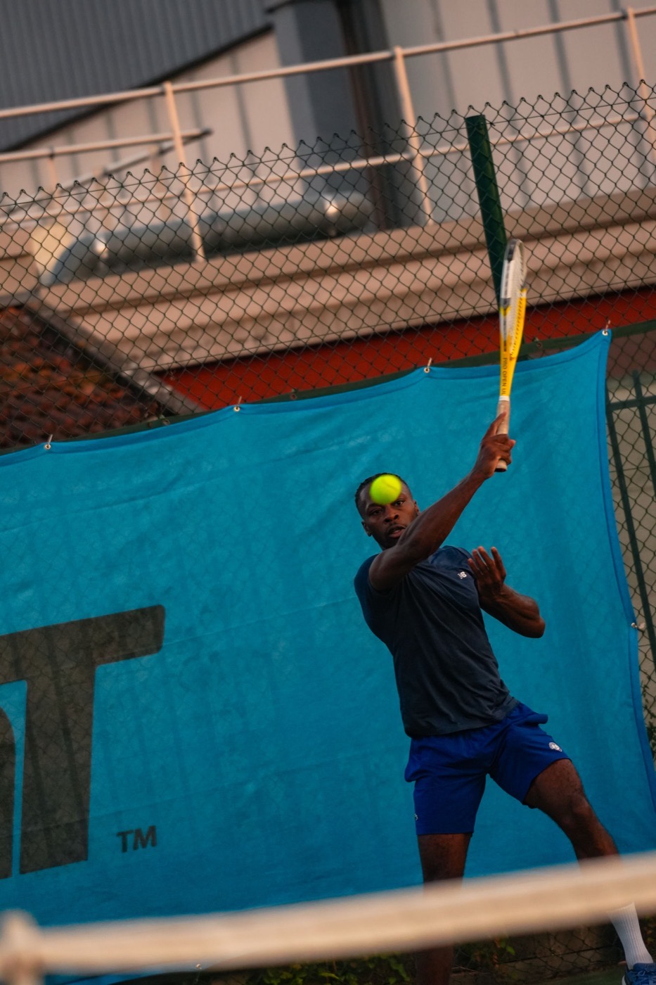 Action de jeu — Tennis — captation match