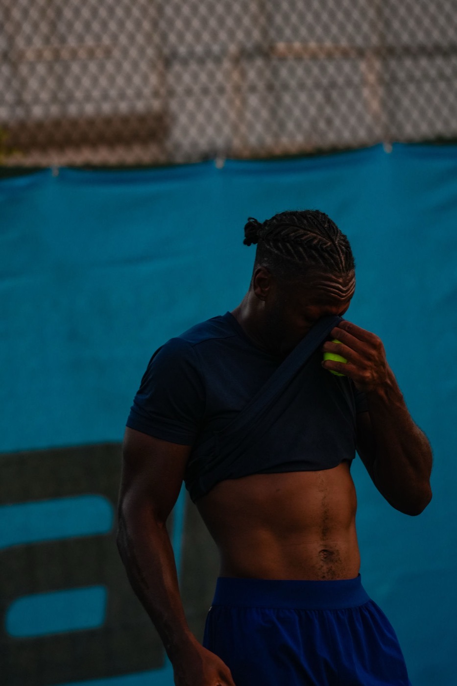 Pause — Tennis — entre deux points